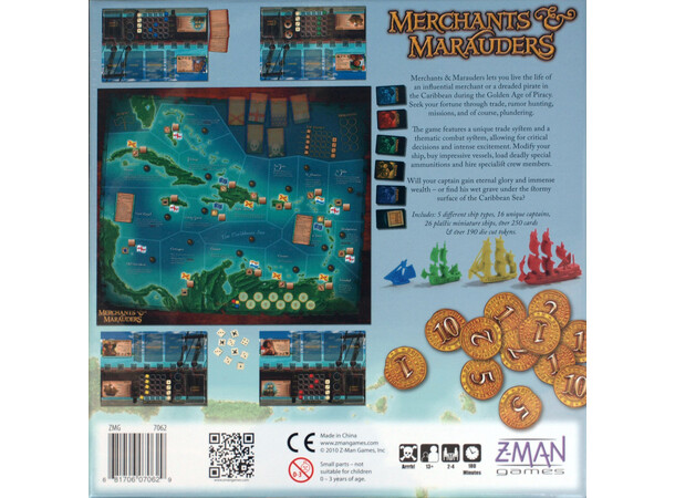 Merchants & Marauders Brädspel